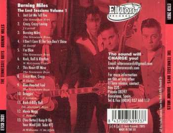 CD The Tennessee Boys: Burning Miles: The Lost Sessions Volume One