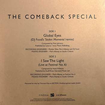 5CD/DVD/Set di cofanetti/Blu-ray/EP The The: The Comeback Special (Live At The Royal Albert Hall) DLX | LTD | NUM