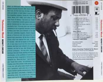 CD The Thelonious Monk Quartet: Monk's Dream