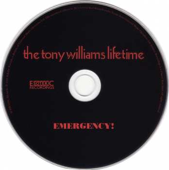 CD The Tony Williams Lifetime: Emergency!