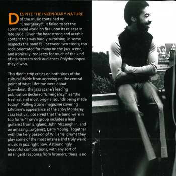 CD The Tony Williams Lifetime: (Turn It Over)