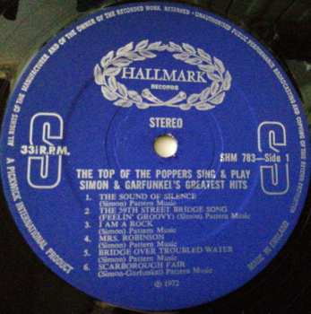 LP The Top Of The Poppers: Sing And Play Simon & Garfunkel's Greatest Hits