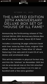 2LP/CD/Set di cofanetti The Trews: House Of Ill Fame DLX | LTD
