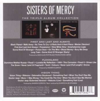3CD/Set di cofanetti The Sisters Of Mercy: The Triple Album Collection