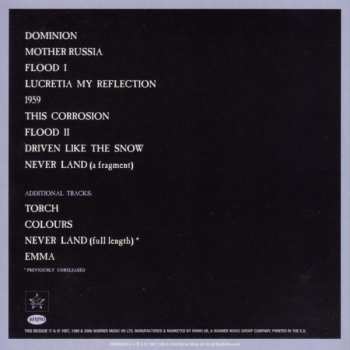 3CD/Set di cofanetti The Sisters Of Mercy: The Triple Album Collection