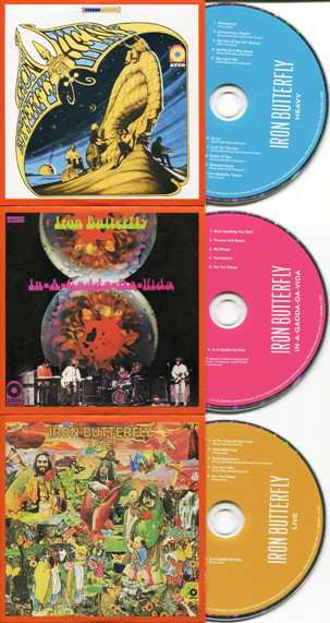 3CD/Set di cofanetti Iron Butterfly: The Triple Album Collection