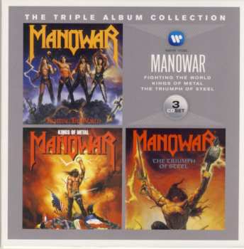 3CD/Set di cofanetti Manowar: The Triple Album Collection