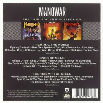 3CD/Set di cofanetti Manowar: The Triple Album Collection