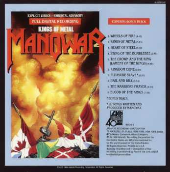 3CD/Set di cofanetti Manowar: The Triple Album Collection