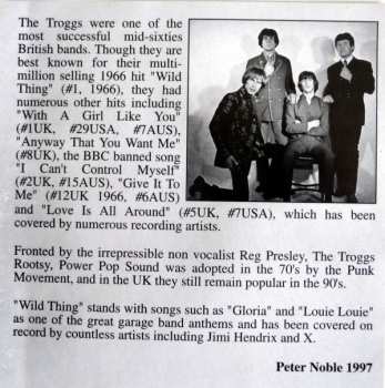 CD The Troggs: Wild Thing - Best Of The Troggs