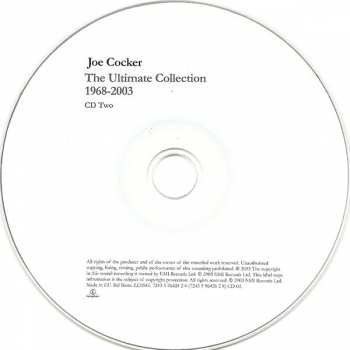 2CD Joe Cocker: The Ultimate Collection 1968-2003