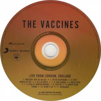 CD The Vaccines: Live From London, England