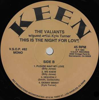 LP Kylo Turner: This Is The Night For Love