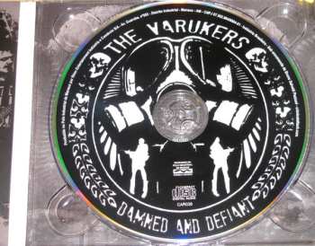 CD The Varukers: Damned And Defiant DIGI