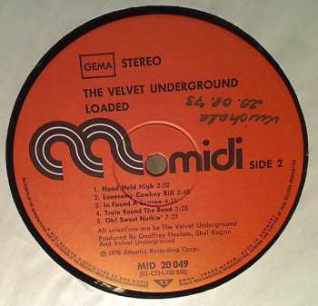 LP The Velvet Underground: Loaded