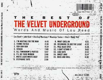 CD The Velvet Underground: The Best Of The Velvet Underground (Words And Music Of Lou Reed)