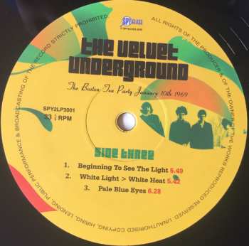 2LP The Velvet Underground: The Boston Tea Party January 10th 1969
