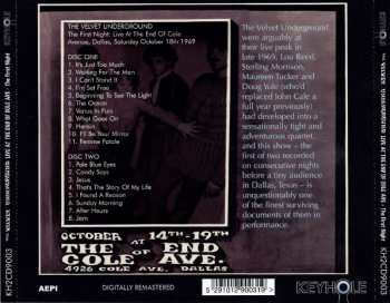 2CD The Velvet Underground: Live At The End Of Cole Ave. - The First Night