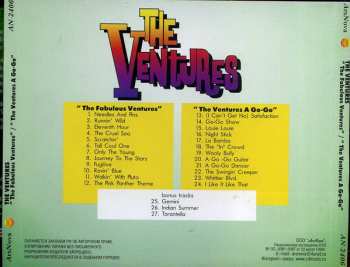 CD The Ventures: The Fabulous Ventures / The Ventures A Go-Go