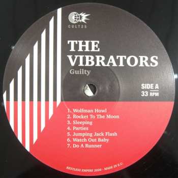 LP The Vibrators: Guilty