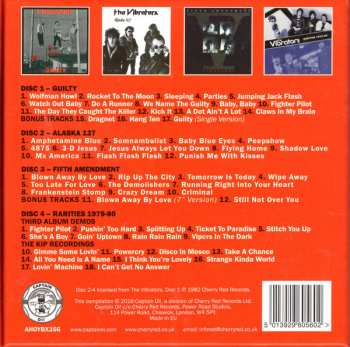 4CD/Set di cofanetti The Vibrators: The Albums 1979-1985