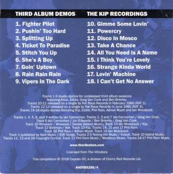 4CD/Set di cofanetti The Vibrators: The Albums 1979-1985