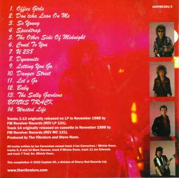 5CD/Set di cofanetti The Vibrators: The Albums 1985-1990