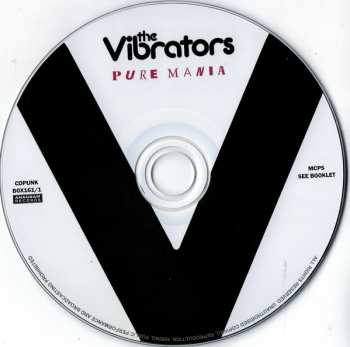 4CD/Set di cofanetti The Vibrators: The Epic Years 1976-1978