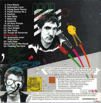 4CD/Set di cofanetti The Vibrators: The Epic Years 1976-1978