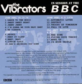 4CD/Set di cofanetti The Vibrators: The Epic Years 1976-1978