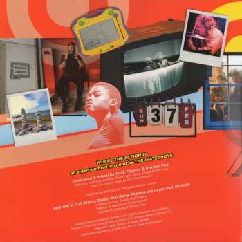 LP The Waterboys: Where The Action Is