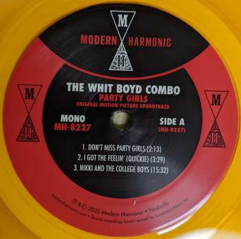 LP The Whit Boyd Combo: Party Girls (Original Motion Picture Soundtrack) CLR