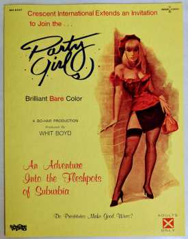 LP The Whit Boyd Combo: Party Girls (Original Motion Picture Soundtrack) CLR