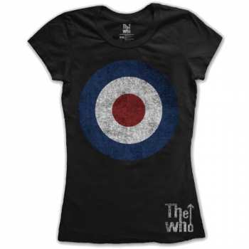 Merch The Who: Donne Maglietta Target Distressed 