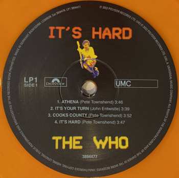 2LP The Who: It's Hard LTD | CLR