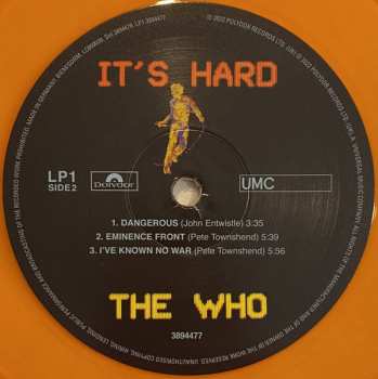 2LP The Who: It's Hard LTD | CLR