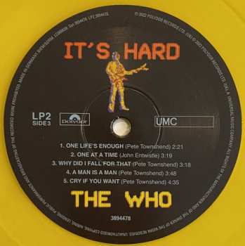 2LP The Who: It's Hard LTD | CLR