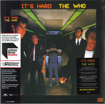 2LP The Who: It's Hard LTD | CLR