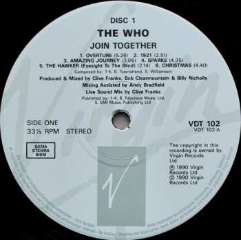 3LP/Set di cofanetti The Who: Join Together