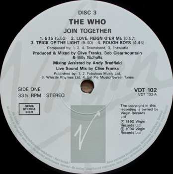3LP/Set di cofanetti The Who: Join Together