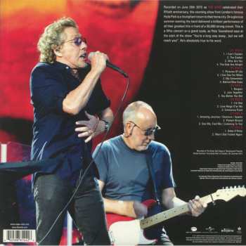 3LP The Who: Live In Hyde Park  CLR
