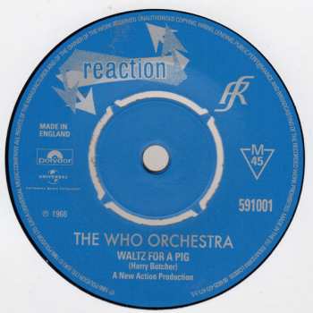 5SP/Set di cofanetti The Who: The Reaction Singles (1966) LTD