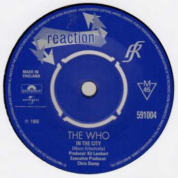 5SP/Set di cofanetti The Who: The Reaction Singles (1966) LTD