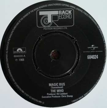 15SP/Set di cofanetti The Who: The Track Singles (1967-1973) LTD