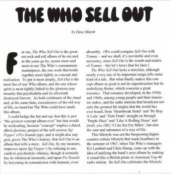 CD The Who: The Who Sell Out