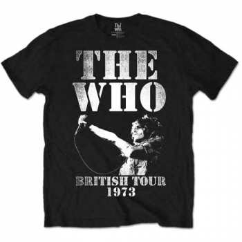 Merch The Who: Maglietta British Tour 1973 