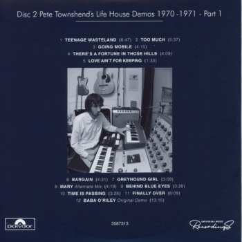 10CD/Set di cofanetti/Blu-ray The Who: Who's Next | Life House DLX | LTD