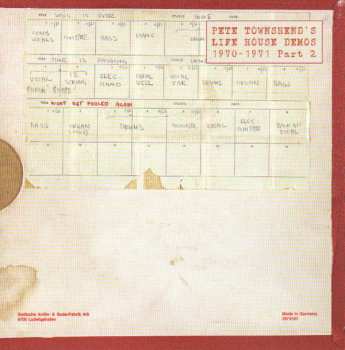 10CD/Set di cofanetti/Blu-ray The Who: Who's Next | Life House DLX | LTD