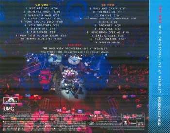 2CD/Blu-ray The Who: With Orchestra Live At Wembley DIGI