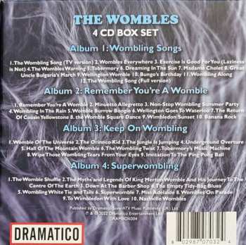 4CD/Set di cofanetti The Wombles: 4 CD Box Set: The Complete Studio Albums